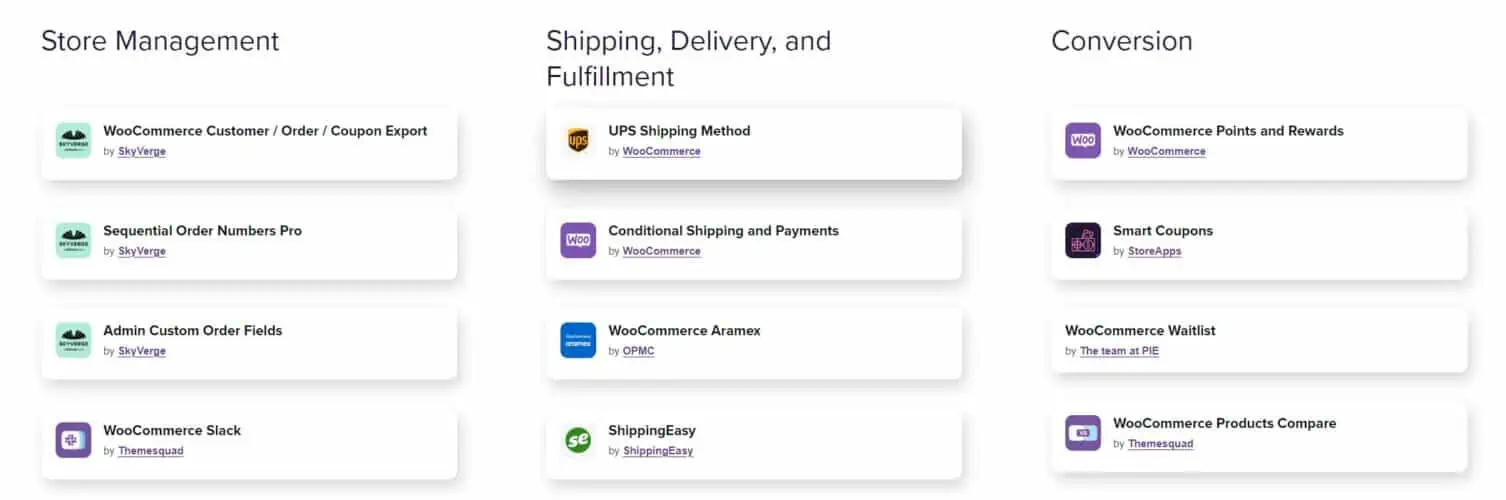 woocommerce plugin