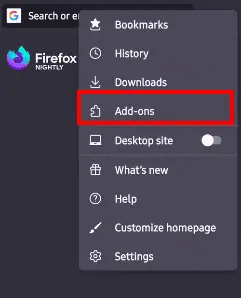 add ons firfox