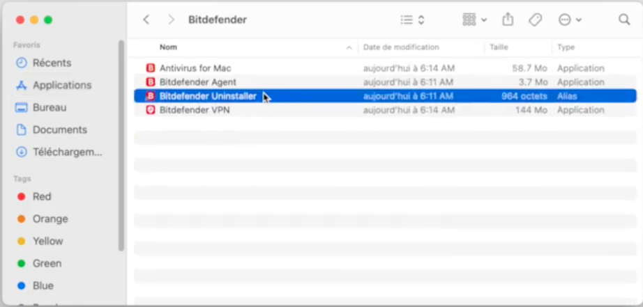 bitdefender uninstaller