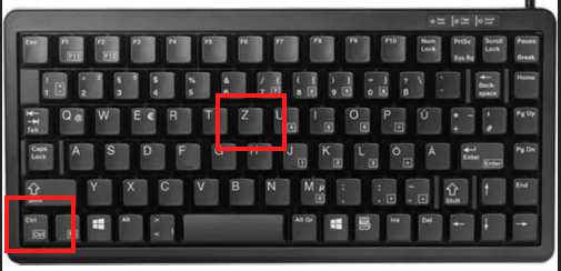 ctrlz qwerty