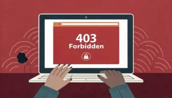 What is 403 forbidden error