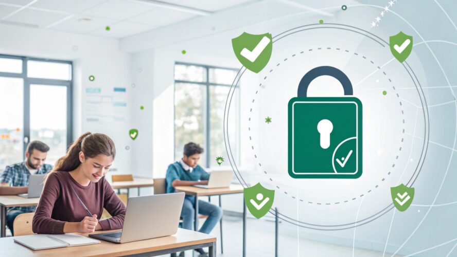 how to ensure data security in an lms app