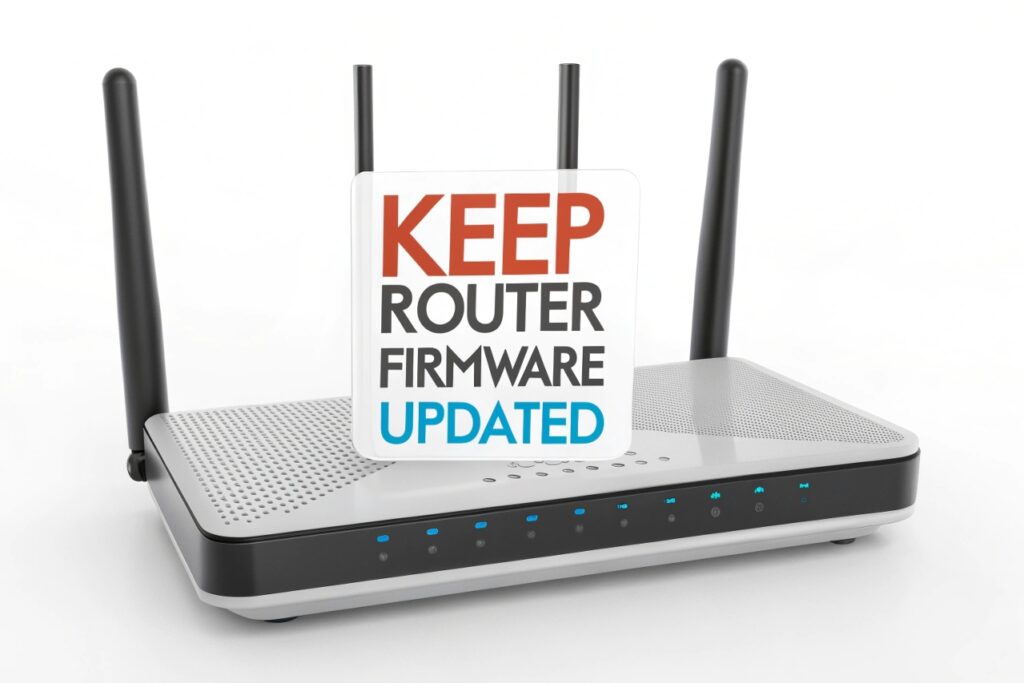 keep router firmware updated